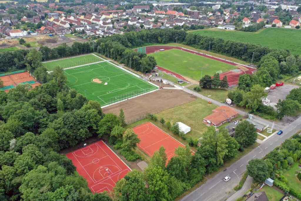 Das Sportzentrum Dahl nach der Sanierung. Foto: Kreativshooting / Thomas Schütte